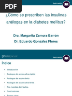 ¿Cómo Se Prescriben Las Insulinas Análogas en La Diabetes Mellitus?