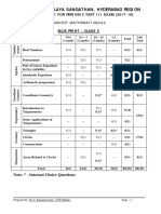 Maths Class X Periodic Test III Sample Paper 01