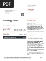 Your Energy Account: 22nd Dec. 2020 - 4th Feb. 2021