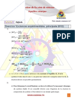 Révision Équilibre Chimique Correction