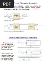 Power Supply Filters and Regulators