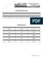 2015 WMI Grade 5 Answer