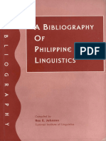 A Bibliography of Philippine Linguistics - SIL International