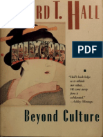 Edward T Hall Beyond Culture