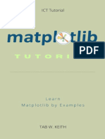 Matplotlib Tutorial Learn Matplotlib by Examples B08XYJB9K3