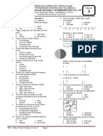 Soal Ulangan Harian Kelas 3 Tema 2 Sub 3&4