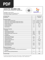 Accc/Tw Helsinki (160) : Data Sheet