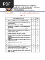 Question Bank - MPMC MID1 - 2021