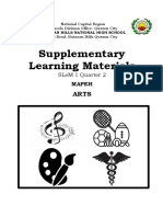 Supplementary Learning Materials: Slem 1 Quarter 2