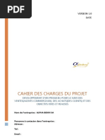 Cahier de Charge Suivi Des Commerciaux