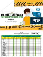 Projekgrafik - Rekod Bacaan Suhu - B