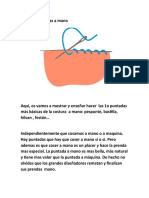 10 Tipos de Puntadas A Mano Que Te Seran Muy Util