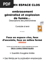 Feux en Espace Clos