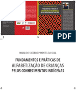 Fundamentos e Práticas de Alfabetização de Crianças Pelos Conhecimentos Indígenas-Capa e Livro