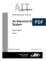 ELEC 143 Module 1-An Electrical Energy System