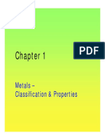 Properties of Metals