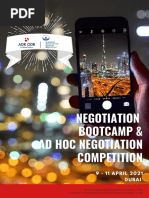 Brochure Negotiation Competition 2021