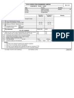 Tata Consulting Engineers Limited: Concrete Pour C Ard