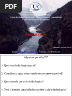 Hidrologia AULA1