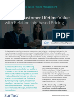 Relationship-Based Pricing Management