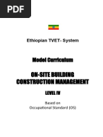 Level-V On-Site Building Construction Management