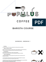 Barista Course