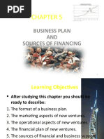 Business Plan AND Sources of Financing