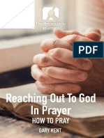 Reaching Out To God in Prayer