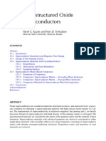 Nanostructured Oxide Superconductors: Pavel E. Kazin and Yuri D. Tretyakov