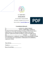 Historial Clinico y Consentimiento Informado