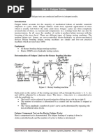 Lab 9 Fatigue Testing