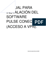 Manual de Instalación Pulse Secure