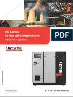 EG Series Screw Air Compressors: Life Source of Industries