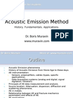 Muravin - Acoustic Emission Method - Short Presentation For Students