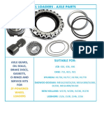 Bumeks ZF Wheel Loader Axle Parts