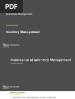 Inventory Management