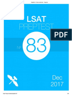 PrepTest 83 - Print and Take Test - 7sage Lsat