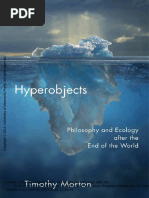 Timothy Morton - Hyperobjects: Philosophy and Ecology After The End of The World