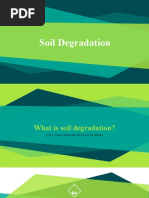 Soil Degradation