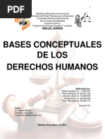 Bases Conceptuales de Los Derechos Humanos