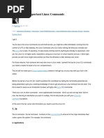 The 10 Most Important Linux Commands
