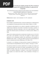 Contaminación Del Suelo Por Metales Pesados (CD, PB) - Revisión de Literatura y Propuesta de Remediación Mediante La Aplicación Del Compostaje