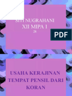 Tempat Pensil Koran