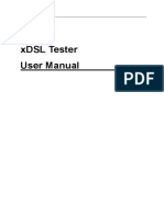 St332b XDSL Tester v1.1 User Manual