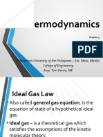 Thermodynamics: Polytechnic University of The Philippines - Sta. Mesa, Manila College of Engineering Engr. Tom Gersin, ME