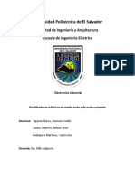 Rectificadores Trifásicos de Media Onda y Onda Completa