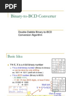 Binary-to-BCD Converter: Basic Idea