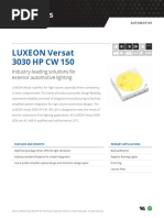 LUXEON Versat 3030 HP CW 150: Industry-Leading Solutions For Exterior Automotive Lighting