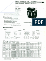 Series Reactor Lok' V TAG Capacitors: 200 230V / 380-460V Three Phase Eact Nce L 6%