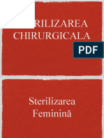 Sterilizarea Chirurgicala (Femeie Si Barbat)